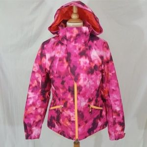 The North Face Melon Red LULEA Jacket Snow Ski M